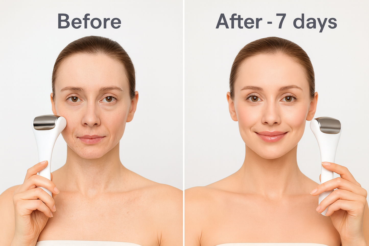 Nivora — ChillGlow™ Ice Facial Roller.